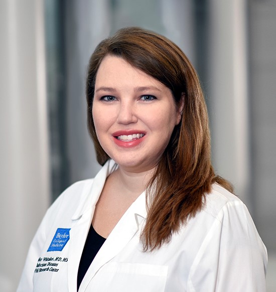 headshot of Jennifer Whitaker, MD, MSc,